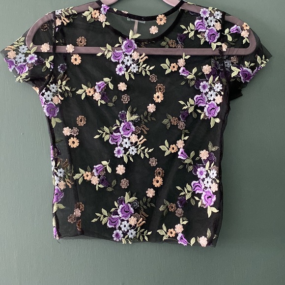 Urban Outfitters | kimchi blue sheer top - Picture 3 of 3